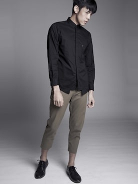 「#shirt」｜THREESIXFIVEさん（メンズ・180cm）の春コーディネート
