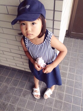 MOMOさん(キッズ・110cm)の夏コーディネート