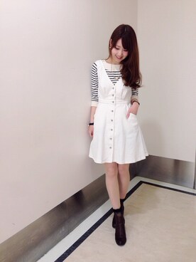 みっきーさん（レディース・158cm）の春コーディネート