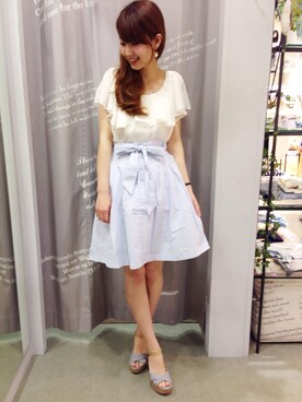 みっきーさん（レディース・158cm）の夏コーディネート