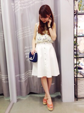 みっきーさん（レディース・158cm）の夏コーディネート