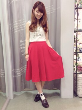 みっきーさん（レディース・158cm）の夏コーディネート