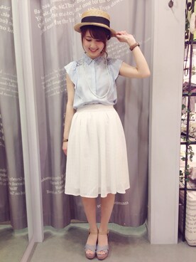 みっきーさん（レディース・158cm）の夏コーディネート