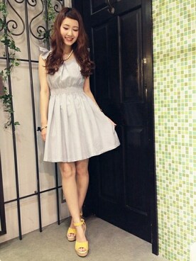 みっきーさん（レディース・158cm）の夏コーディネート