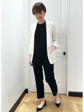 「アイテム（その他シューズ）」を使った、NARUさん（レディース・158cm）の冬コーディネート