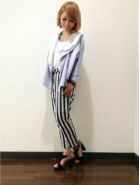 HIROSE/HAREさん（レディース・157cm）の夏コーディネート