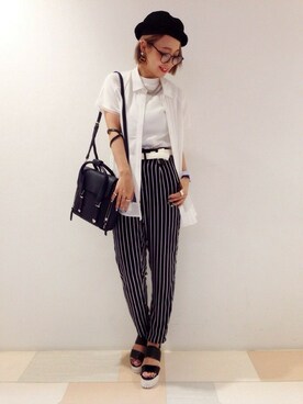 HIROSE/HAREさん（レディース・157cm）の春コーディネート