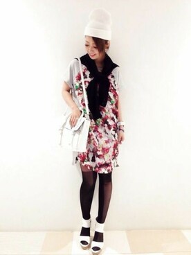 HIROSE/HAREさん（レディース・157cm）の春コーディネート