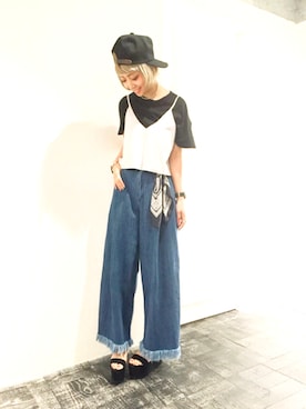 HIROSE/HAREさん（レディース・157cm）の春コーディネート