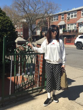 「onlinestore」｜nycYANさん（レディース・157cm）の春コーディネート