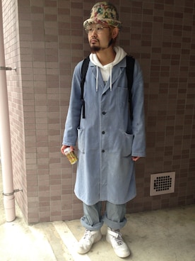 「アイテム（オールインワン・サロペット）」を使った、SHUHEI@DOIT君さん（メンズ・170cm・20代）の春コーディネート