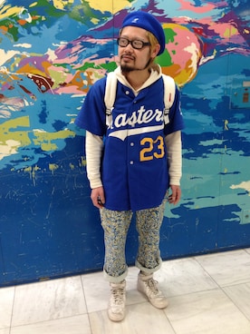 「アイテム（オールインワン・サロペット）」を使った、SHUHEI@DOIT君さん（メンズ・170cm・20代）の春コーディネート
