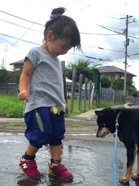 なかなおさん（キッズ・90cm）の秋コーディネート