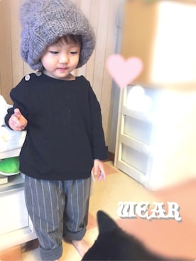 なかなおさん（キッズ・90cm）の秋コーディネート