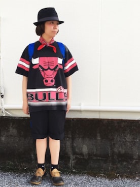 「L.L.Bean（エルエルビーン）のアイテム（シューズ）」を使った、あすまるさん（レディース・157cm）の春コーディネート