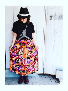 Air Jordan エアジョーダン のtシャツ カットソーを使ったレディース人気ファッションコーディネート ユーザー ショップスタッフ Wear