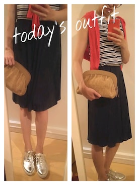 elyさん（レディース・171cm）の夏コーディネート