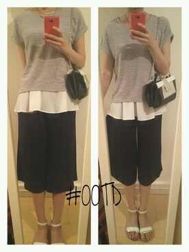 elyさん（レディース・171cm）の夏コーディネート