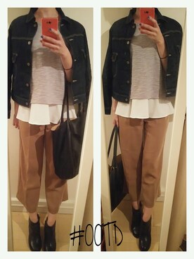 elyさん（レディース・171cm）の秋コーディネート