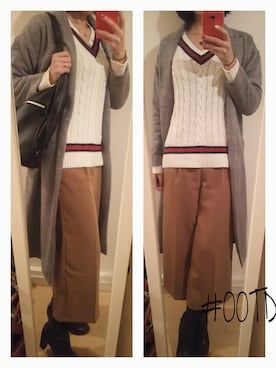 elyさん（レディース・171cm）の秋コーディネート