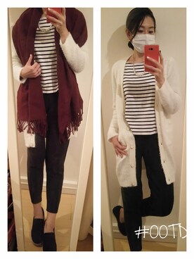 elyさん（レディース・171cm）の冬コーディネート