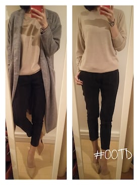 elyさん（レディース・171cm）の冬コーディネート