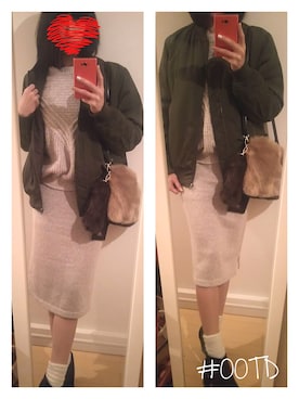 elyさん（レディース・171cm）の冬コーディネート