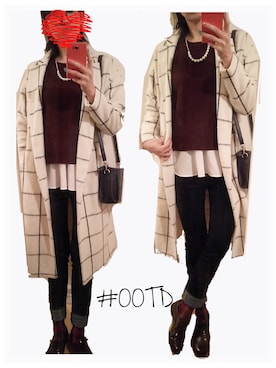 elyさん（レディース・171cm）の冬コーディネート