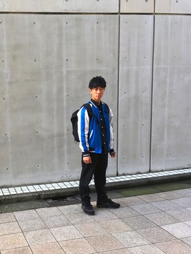 「Manhattan Portage」｜GANDEN SUZUさん（メンズ・172cm）の秋コーディネート