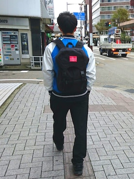 「Manhattan Portage」｜GANDEN SUZUさん（メンズ・172cm）の秋コーディネート