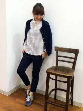 ikka KASHIWA STAFFさん（レディース・170cm）の秋コーディネート