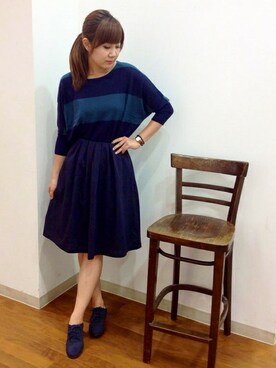 ikka KASHIWA STAFFさん(レディース・170cm)の秋コーディネート