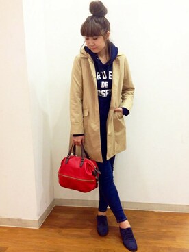 ikka KASHIWA STAFFさん（レディース・170cm）の秋コーディネート