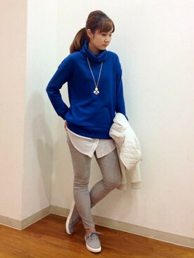 ikka KASHIWA STAFFさん(レディース・170cm)の秋コーディネート