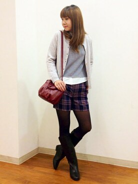 ikka KASHIWA STAFFさん（レディース・170cm）の秋コーディネート