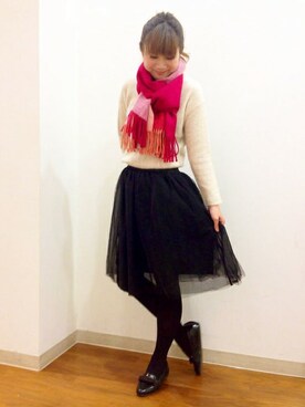 ikka KASHIWA STAFFさん（レディース・170cm）の秋コーディネート