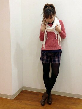 ikka KASHIWA STAFFさん（レディース・170cm）の秋コーディネート