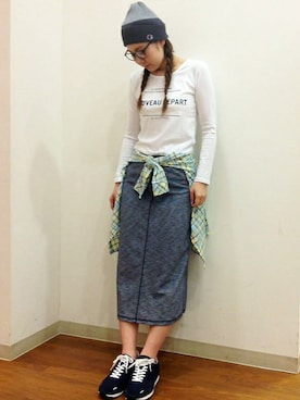 ikka KASHIWA STAFFさんのコーディネート