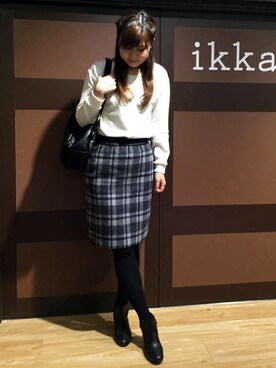 ikka KASHIWA STAFFさんのコーディネート