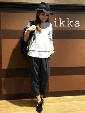 ikka KASHIWA STAFFさんのコーディネート