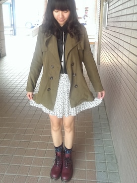 「煽動者」｜蔡佳純さん（レディース・158cm）の秋コーディネート