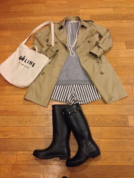 ここさん(レディース・161cm)の春コーディネート