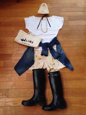 ここさん（レディース・161cm）の夏コーディネート