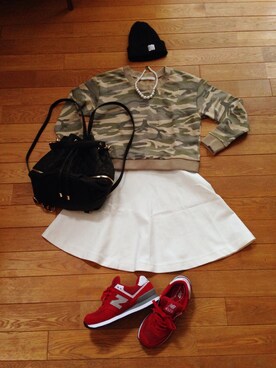 ここさん（レディース・161cm）の秋コーディネート