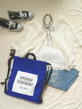 ここさん（レディース・161cm）の夏コーディネート