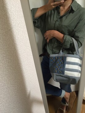 「SELECT.（セレクト）のアイテム（トップス）」を使った、joeさん（レディース・161cm）の秋コーディネート