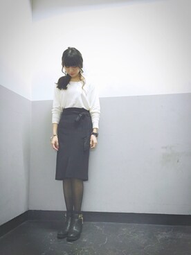 たなかさん（レディース・163cm）の冬コーディネート