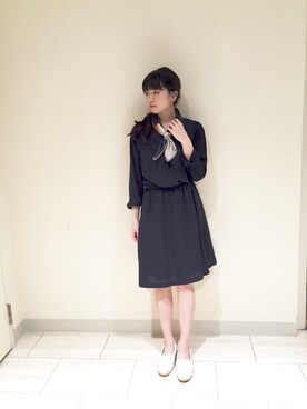 たなかさん（レディース・160cm）の冬コーディネート