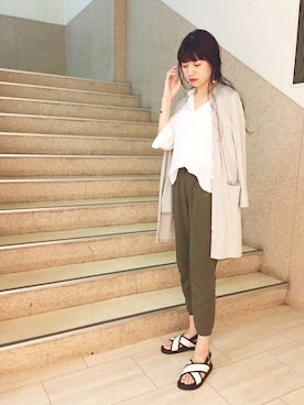 たなかさん（レディース・163cm）の夏コーディネート