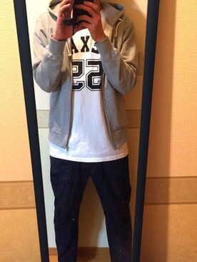 「BFLY_OSK」｜fumiyaさん（メンズ・180cm）の春コーディネート